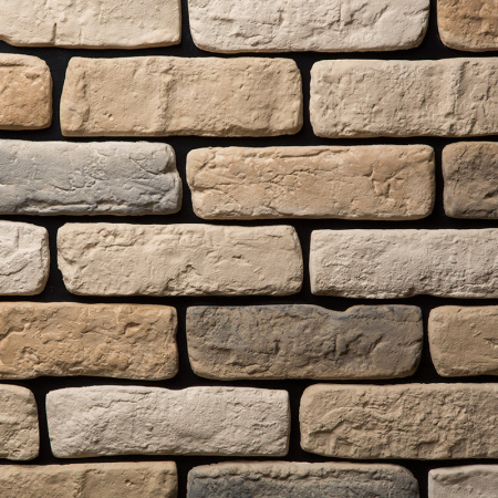 Барселона — декоративный гипсовый камень для внутренней отделки, фактура Кирпич